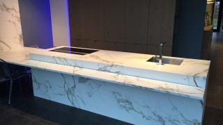 Keukenwerkblad in Dekton